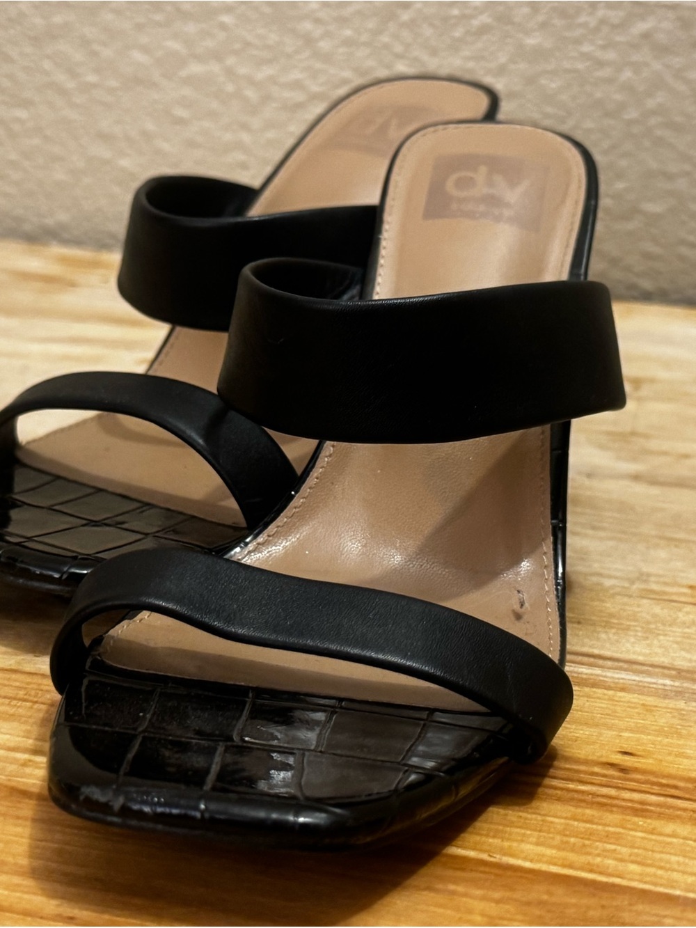 DV by Dolce Vita Selsta Block Heel Mule Sandals
